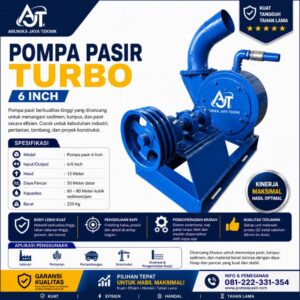 Pompa Pasir 6 Inchi