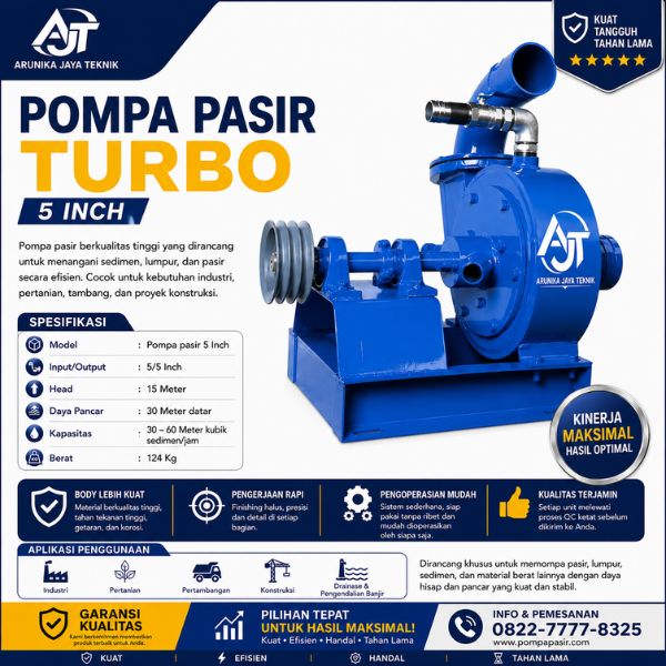pompa pasir 5 inch